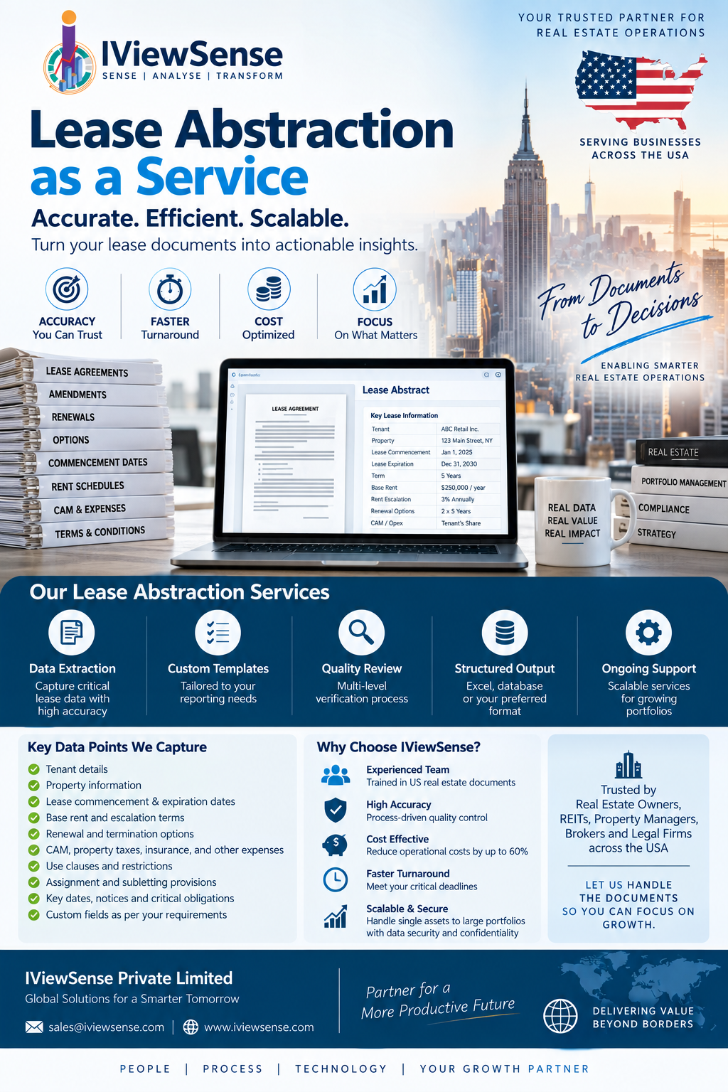 USA Lease Abstraction as a Service poster